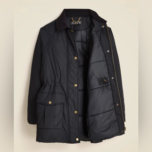 J. Crew Jackets & Blazers - NWT! | J. CREW Women’s Puffer Barn Jacket with PrimaLoft | Black | Size XS